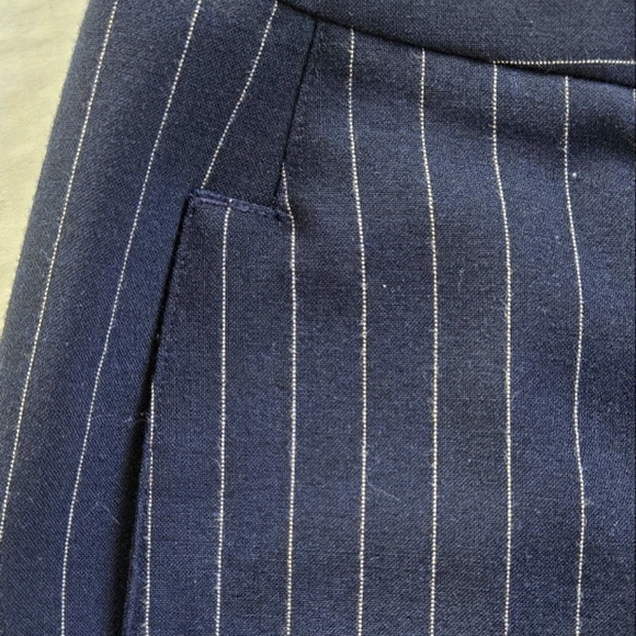 Body by Victoria Navy Trousers with stripes Size 14 - Picture 1 of 6